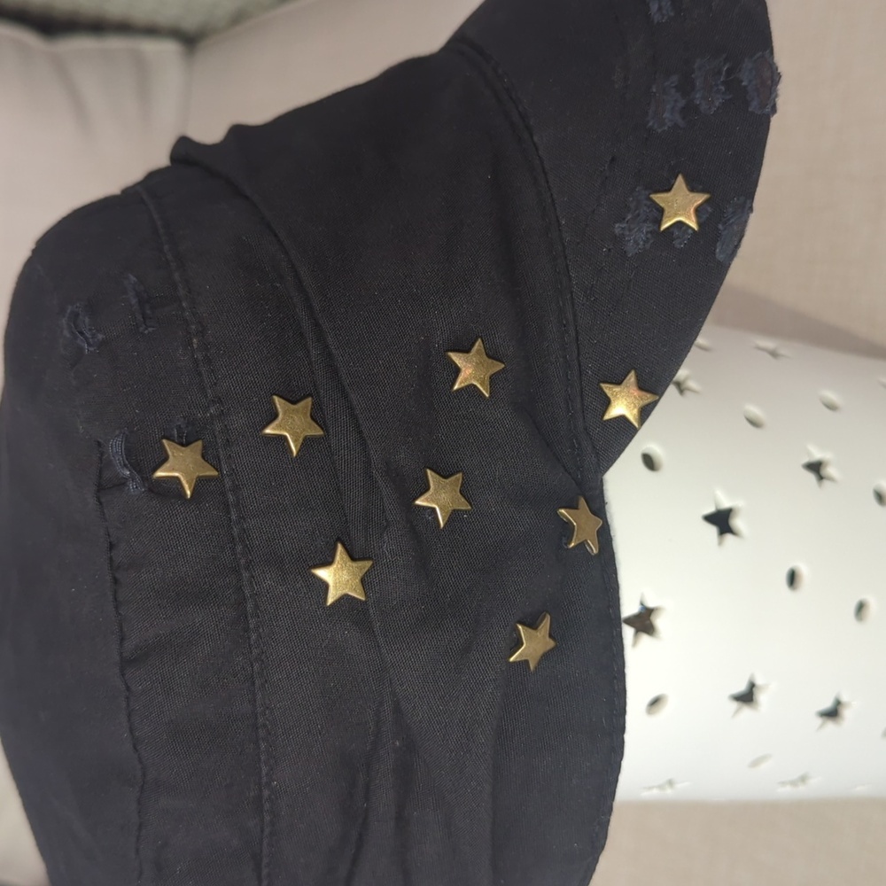 Mudd Y2K Newsboy Cap With Stars - Picture 2 of 7